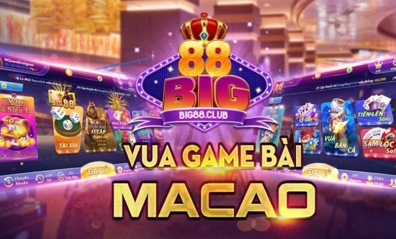 BIG88 – Đánh giá game bài siêu hot BIG88 Club – Link vào cổng game BIG88 mới nhất
