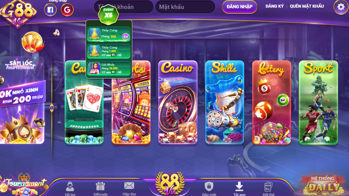 G88.vin – Đánh giá thế giới game bài trực tuyến G88 mới nhất 2025