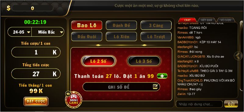 Lô đề 1 ăn 900 của X8 Club có tỷ lệ thắng và trúng đậm cực cao
