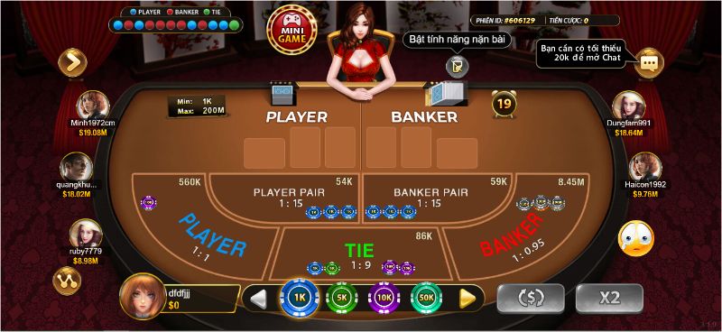 Đừng quên mang theo các mẹo nhỏ khi chơi baccarat tại X8 Club