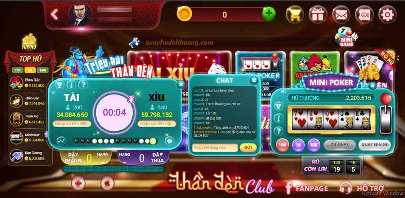 Thần Đèn Club - cổng game uy tín số 1 Việt Nam
