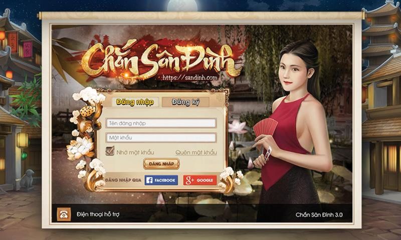 Đăng ký tham gia game tại sân chơi Chắn Sân Đình