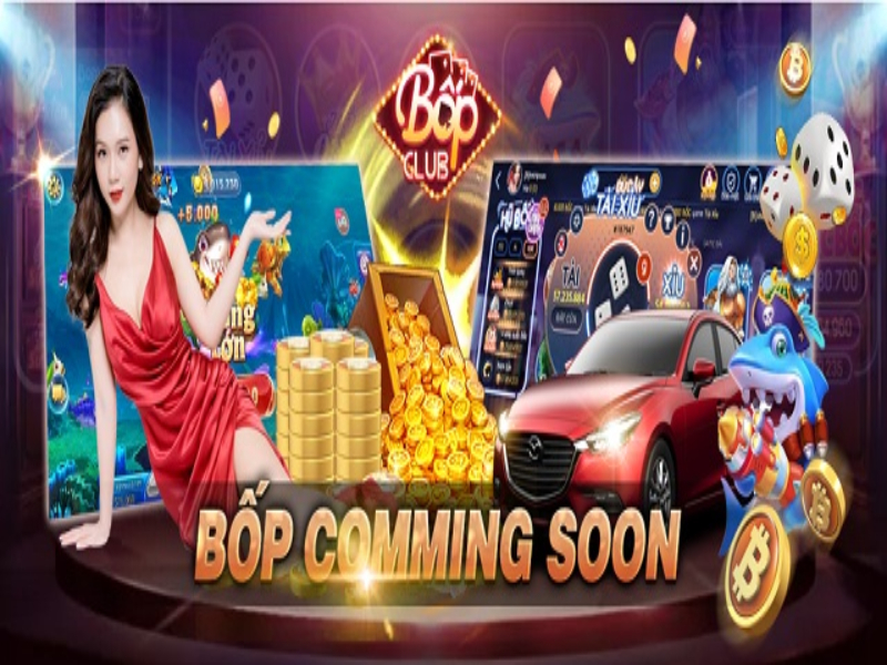 Giao diện đẹp mắt của Bốp Club