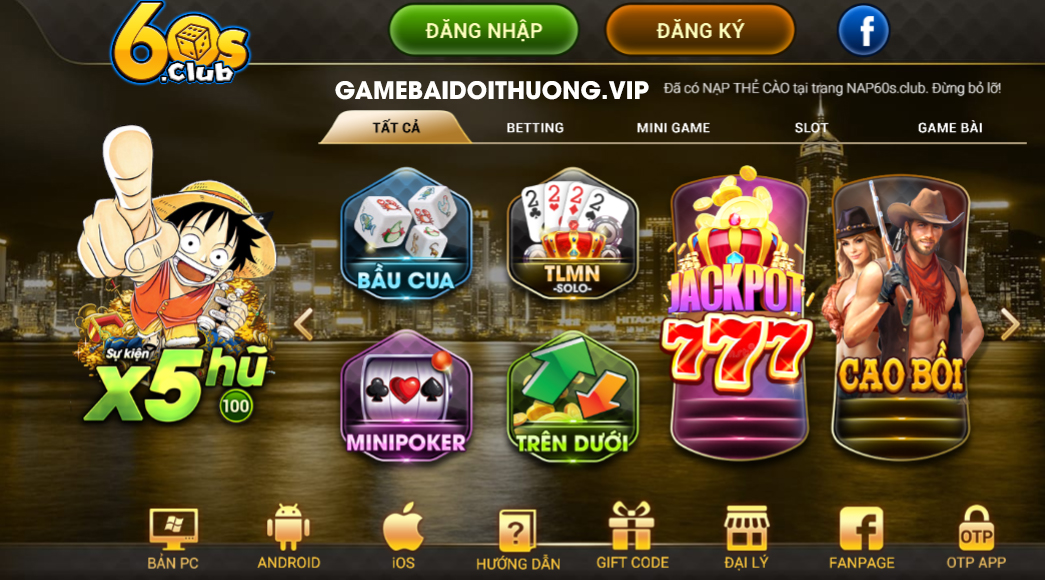 Tải 60S Club Android IOS APK – Update phiên bản mới nhất 2021