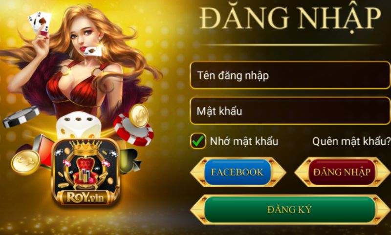 Cách thiết lập tài khoản Roy Vin Club