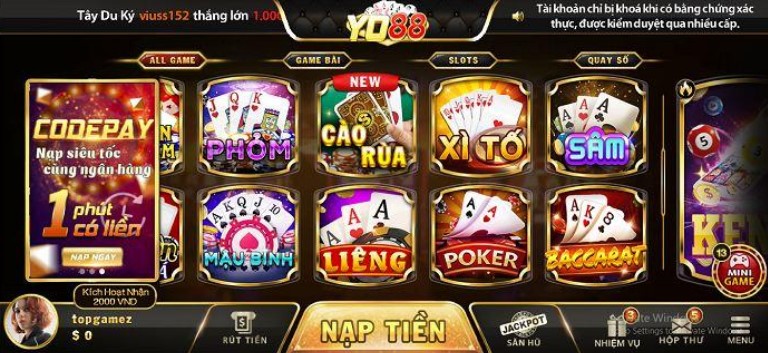 So sánh Yo88 với Sunwin