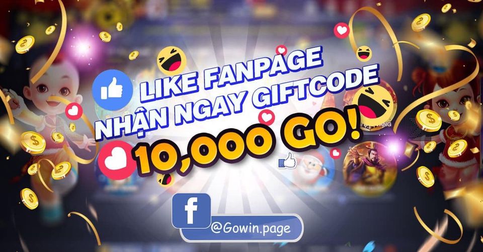 Gowin - Khuyến mãi Gowin Giftcode khủng nhà cái dành tặng người chơi