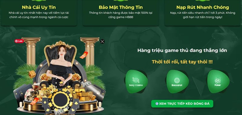 Khuyến mãi HB88 Giftcode ưu đãi giá trị nhận quà mệt nghỉ