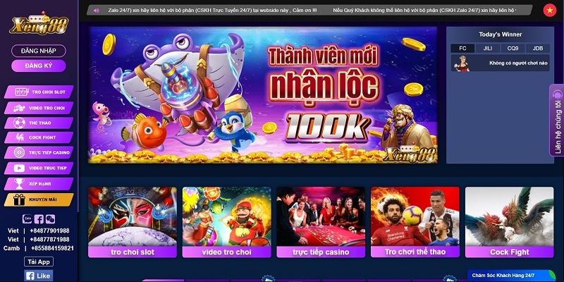 Review chi tiết chương trình khuyến mãi tặng Xeng88 Giftcode của nhà cái