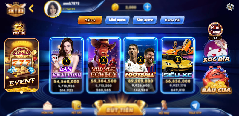 Chơi game hay rinh ngay tiền tỷ cực đã tại game nohu sky88
