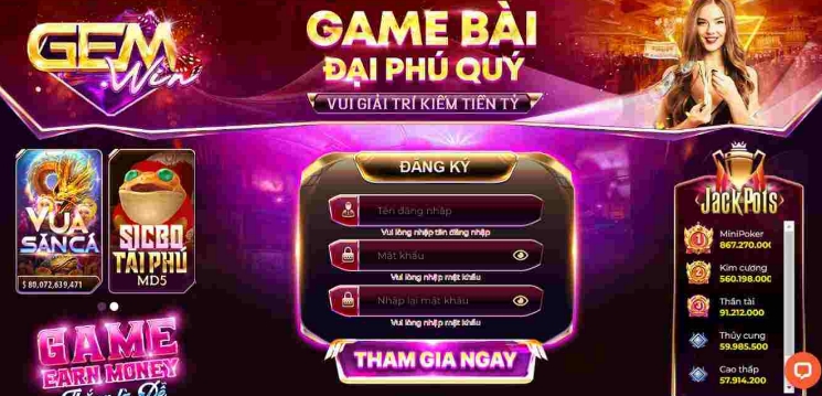 Số lượng thành viên tham gia Gemvip ngày càng tăng